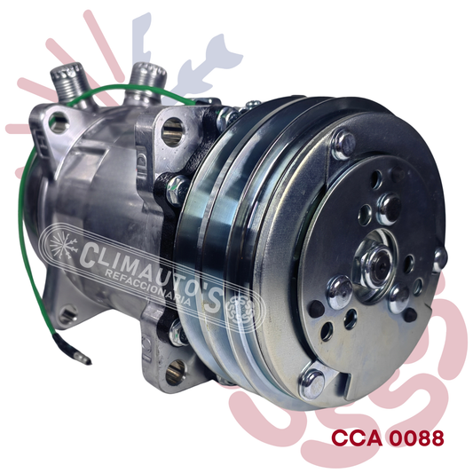 Compresor Sanden 508 std. Conexión de orring, Banda 2A