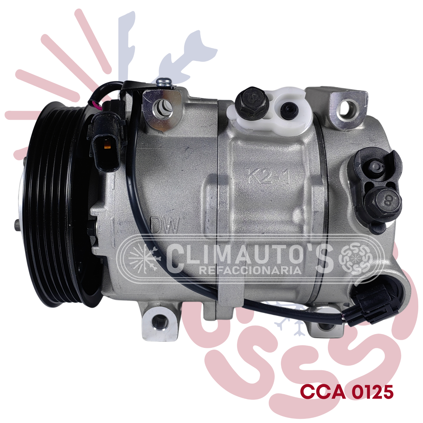 Compresor Hyundai Accent / Kia Rio, K2