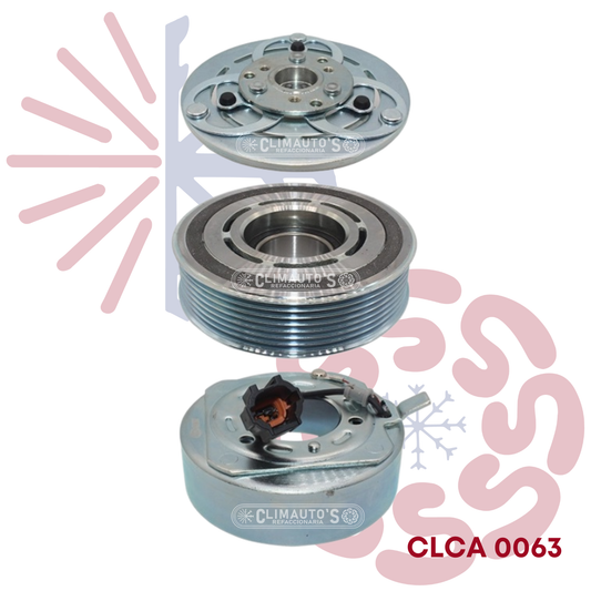 Clutch Nissan NV350 Urvan 7pk polea chica borde interior