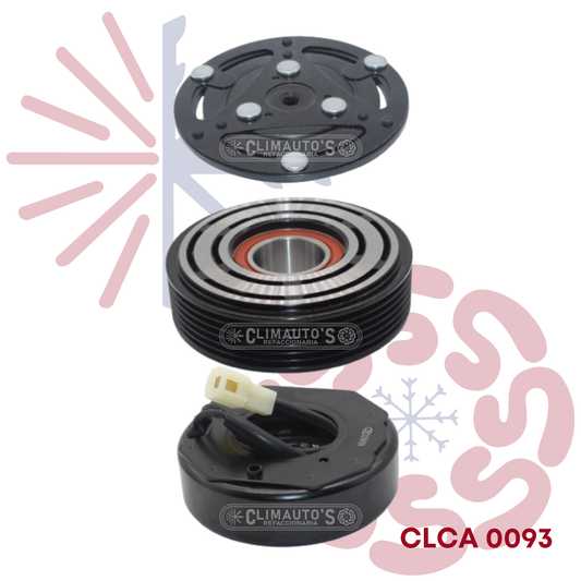 Clutch Toyota Hilux 6pk polea pequeña