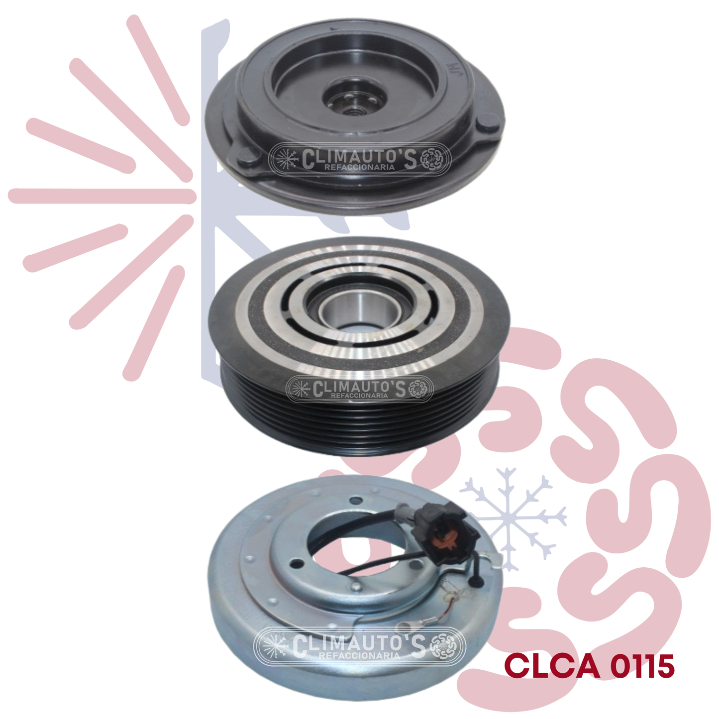 Clutch Nissan NP300 (Diesel), Murano 7pk