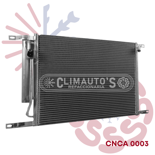 Condensador Chevrolet Aveo Conexión sealwasher Año 2012-2016