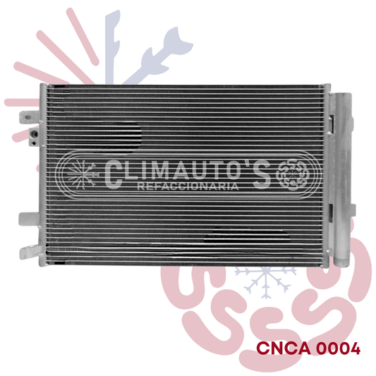 Condensador Chevrolet Aveo Conexion de orring interno 2017-2021