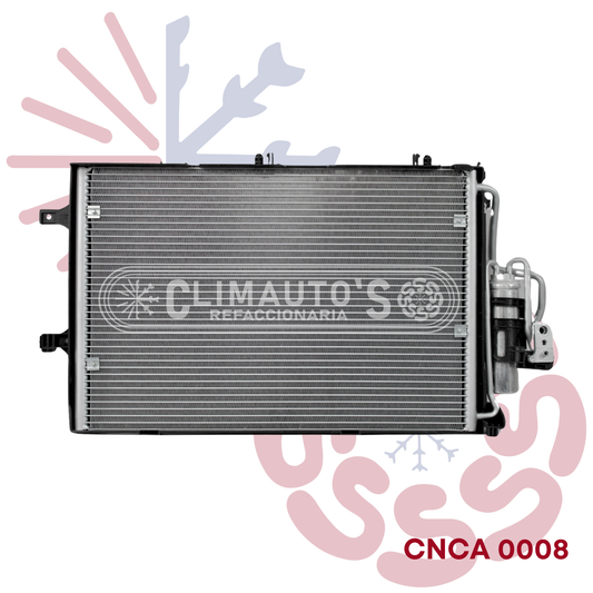 Condensador Chevrolet Corsa, Tornado (Con filtro) Año 2004-2010