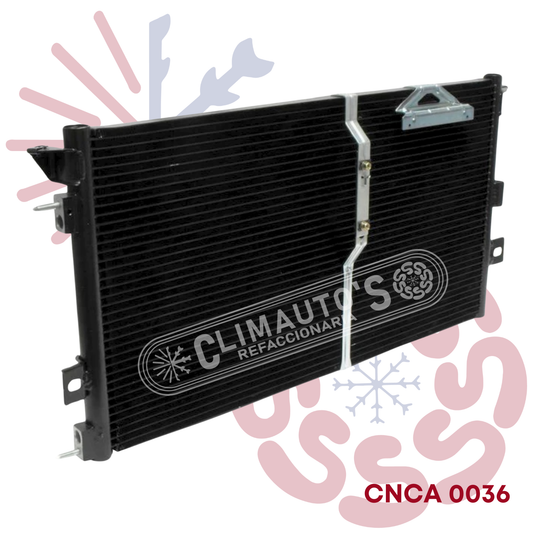 Condensador Chrysler Town Country / Dodge Caravan, Grand Caravan / Plymouth Grand Voyager, Voyager Año 1996-2000