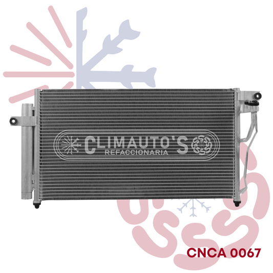 Condensador Hyundai Accent, Dodge Attitude Año 2007-2011