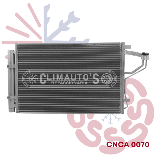 Condensador Hyundai Elantra, Kia Forte Año 2011-2013