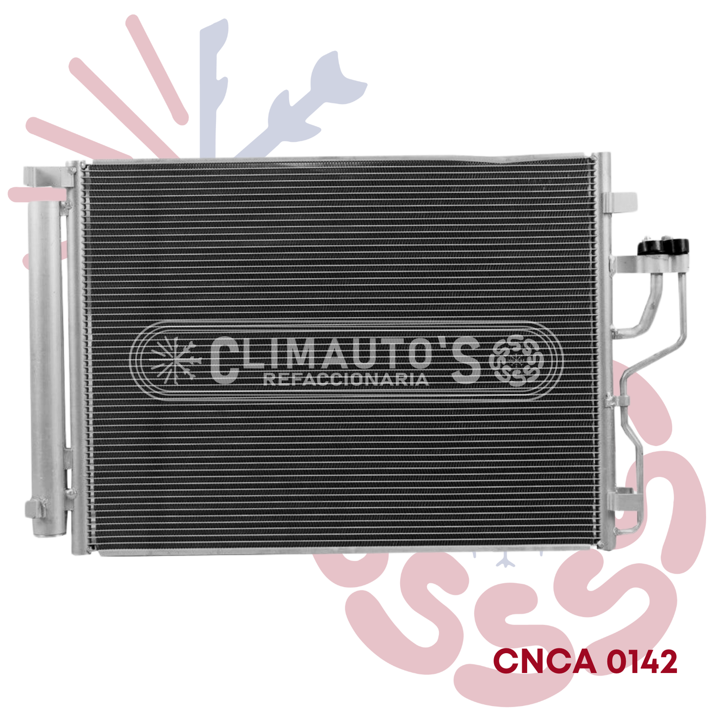 Condensador Kia Sportage 53.5*37.5 cm Año 2011-2016