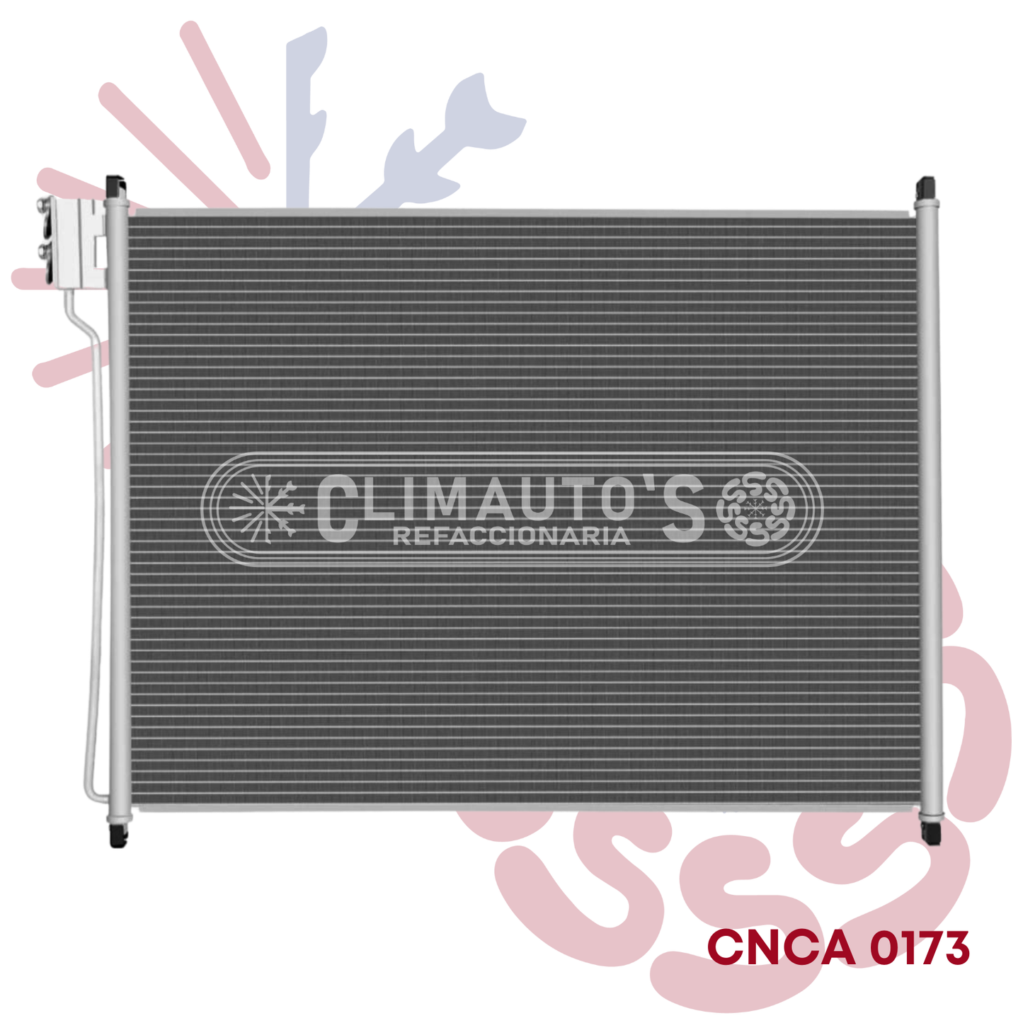 Condensador Ford Excursion,F-250 Super Duty Año 1999-2007