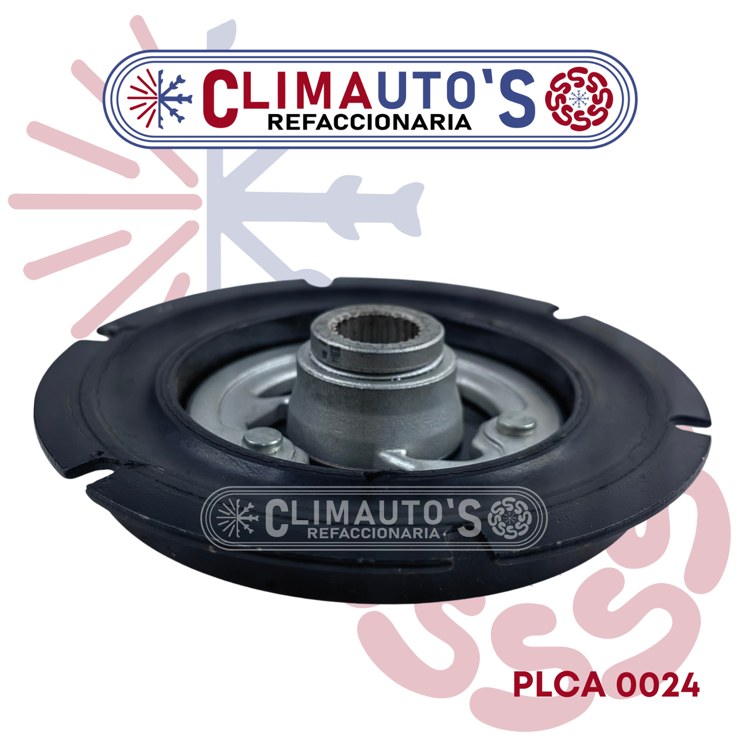 Plato de arrastre Mini Copper (24 Muescas)