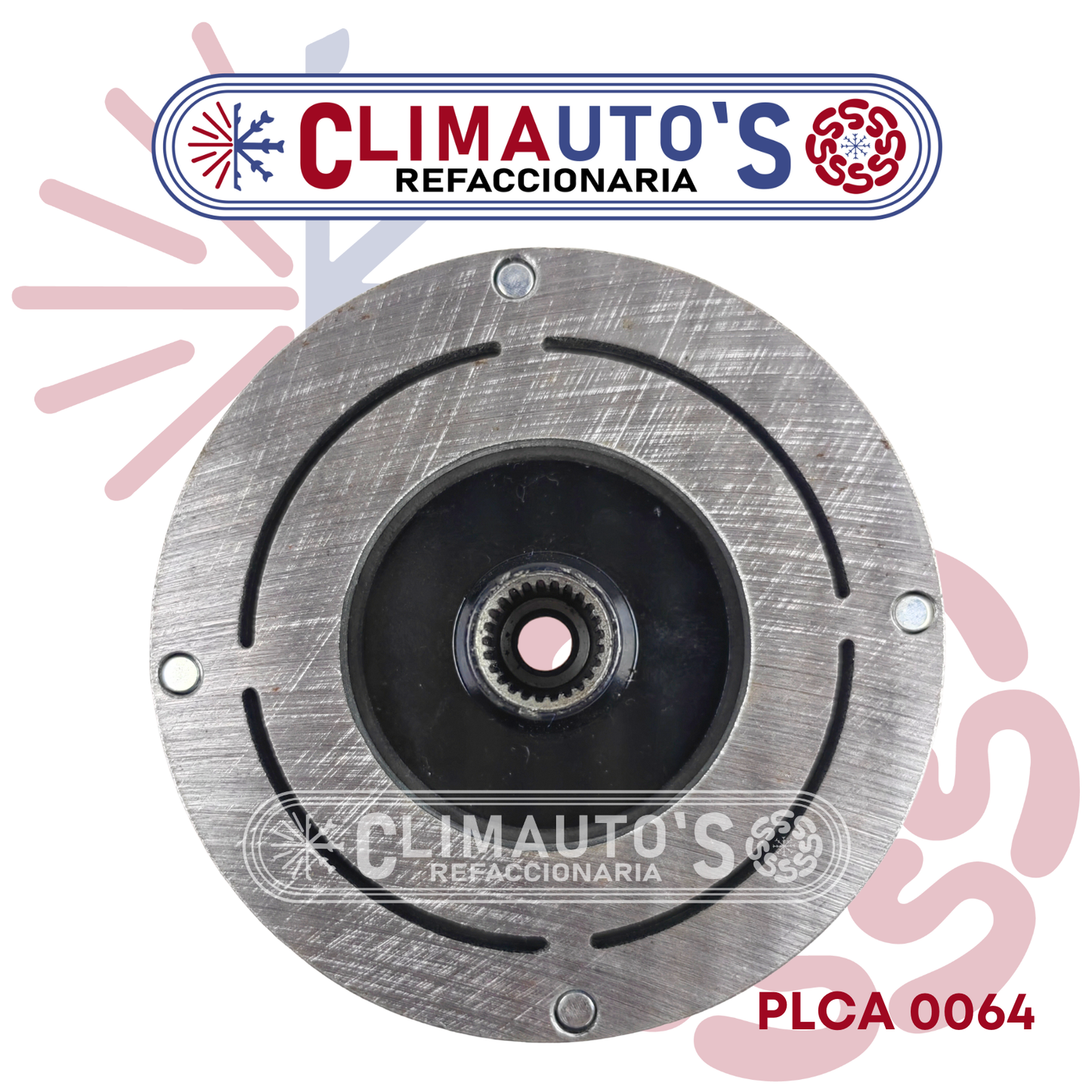 Plato de arrastre Ford / Chevrolet / Mercedes (25 Muescas)