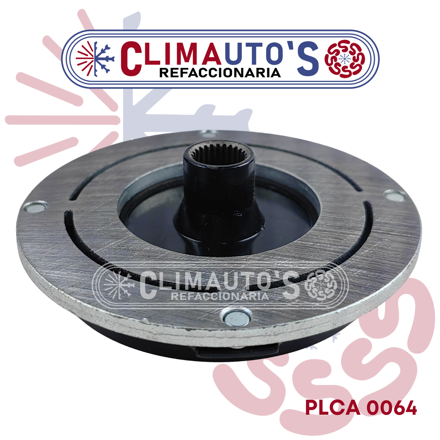Plato de arrastre Ford / Chevrolet / Mercedes (25 Muescas)