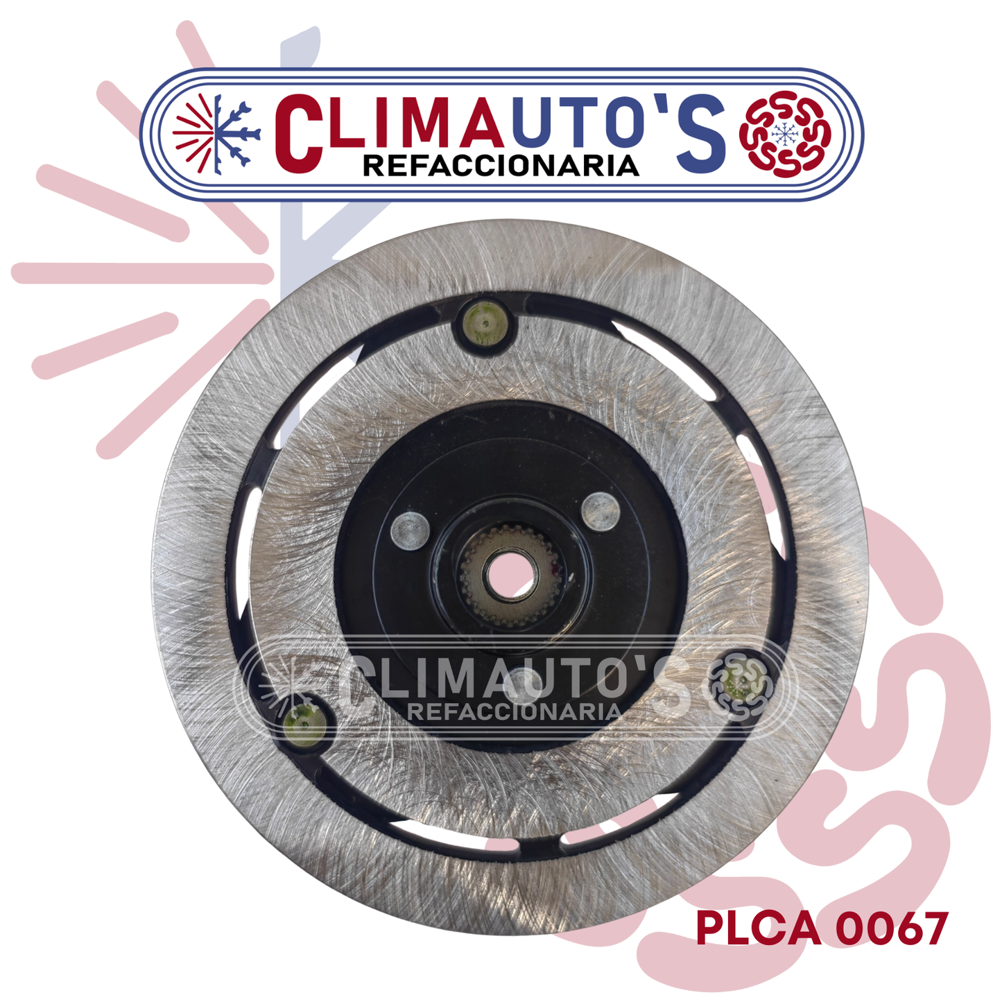 Plato de arrastre Ford Escape, Mustang, F-150 / Mazda 6 (25 Muescas)