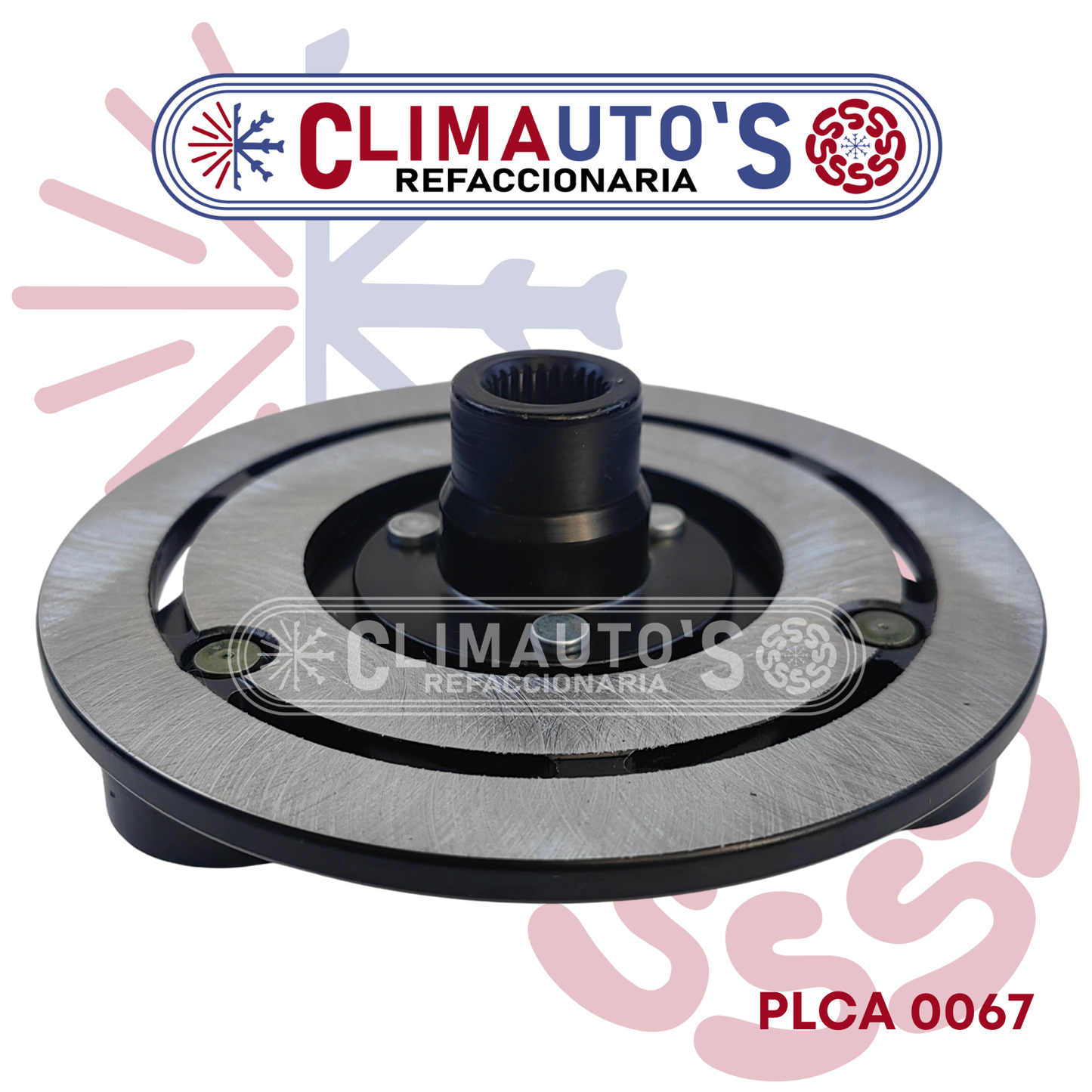 Plato de arrastre Ford Escape, Mustang, F-150 / Mazda 6 (25 Muescas)