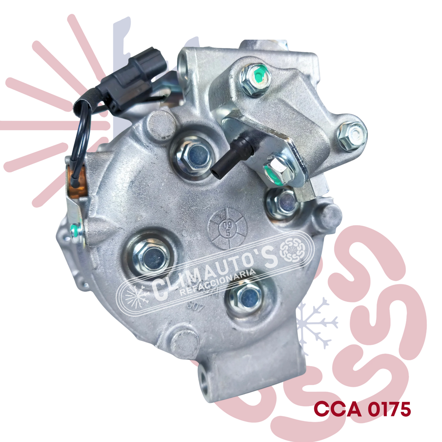 Compresor Honda CR-V 17-15, Civic 12-15 / Acura RDX 07-12 (117 mm)