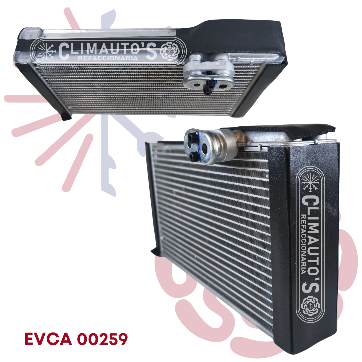 Evaporador Trasero Toyota Highlander 08-23, Sienna 11-20, Sequoia 08-19, Land Cruiser 08-21