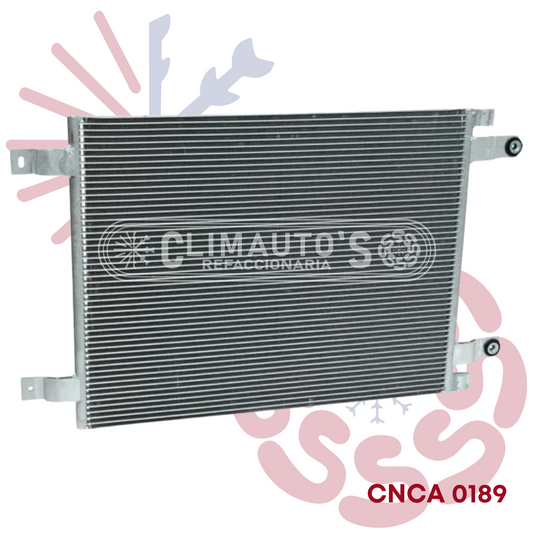 Condensador Kenworth T660, W900, C500, T170, T270, T370, T800 / Peterbilt 320 Conexión de orring Año 2007-2016