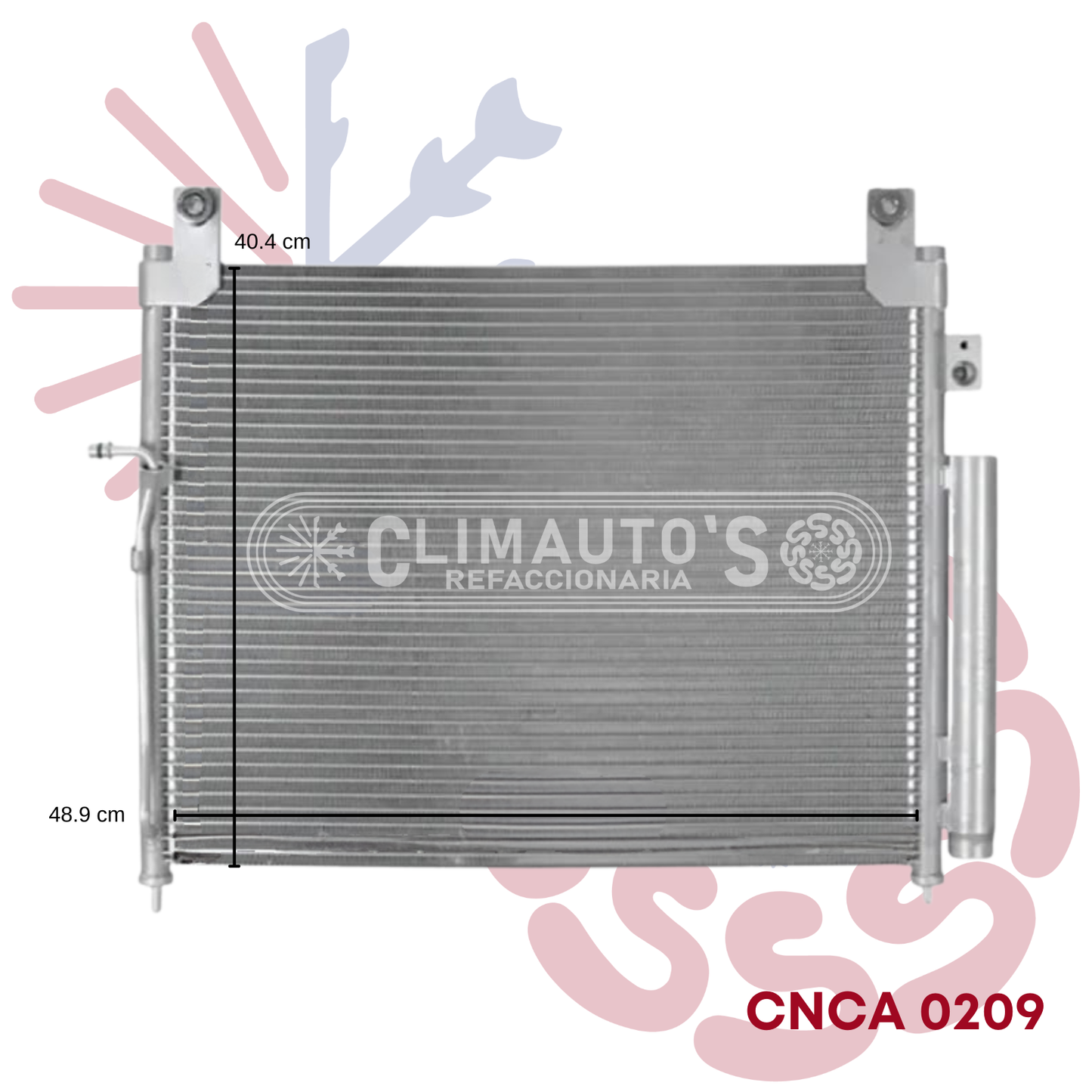 Condensador Chevrolet Tornado Van Año 2022-2024
