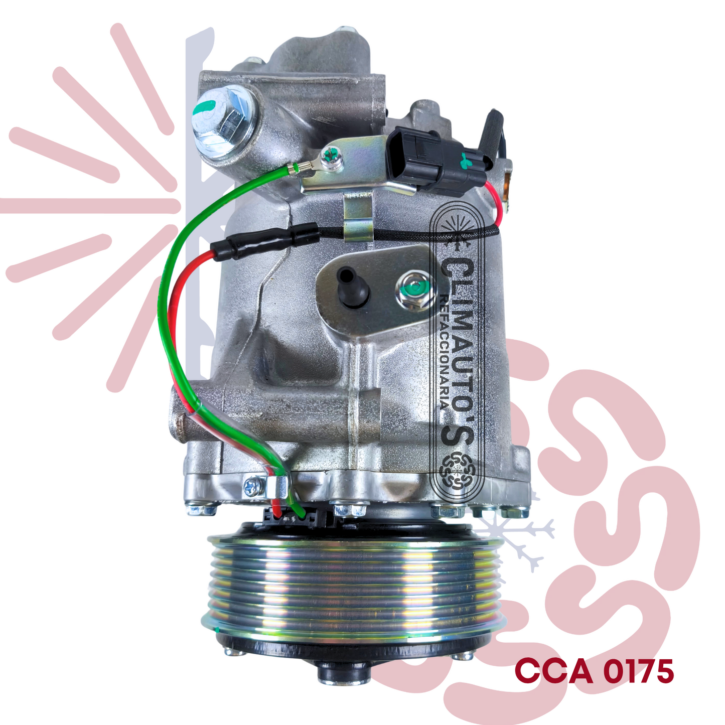 Compresor Honda CR-V 17-15, Civic 12-15 / Acura RDX 07-12 (117 mm)