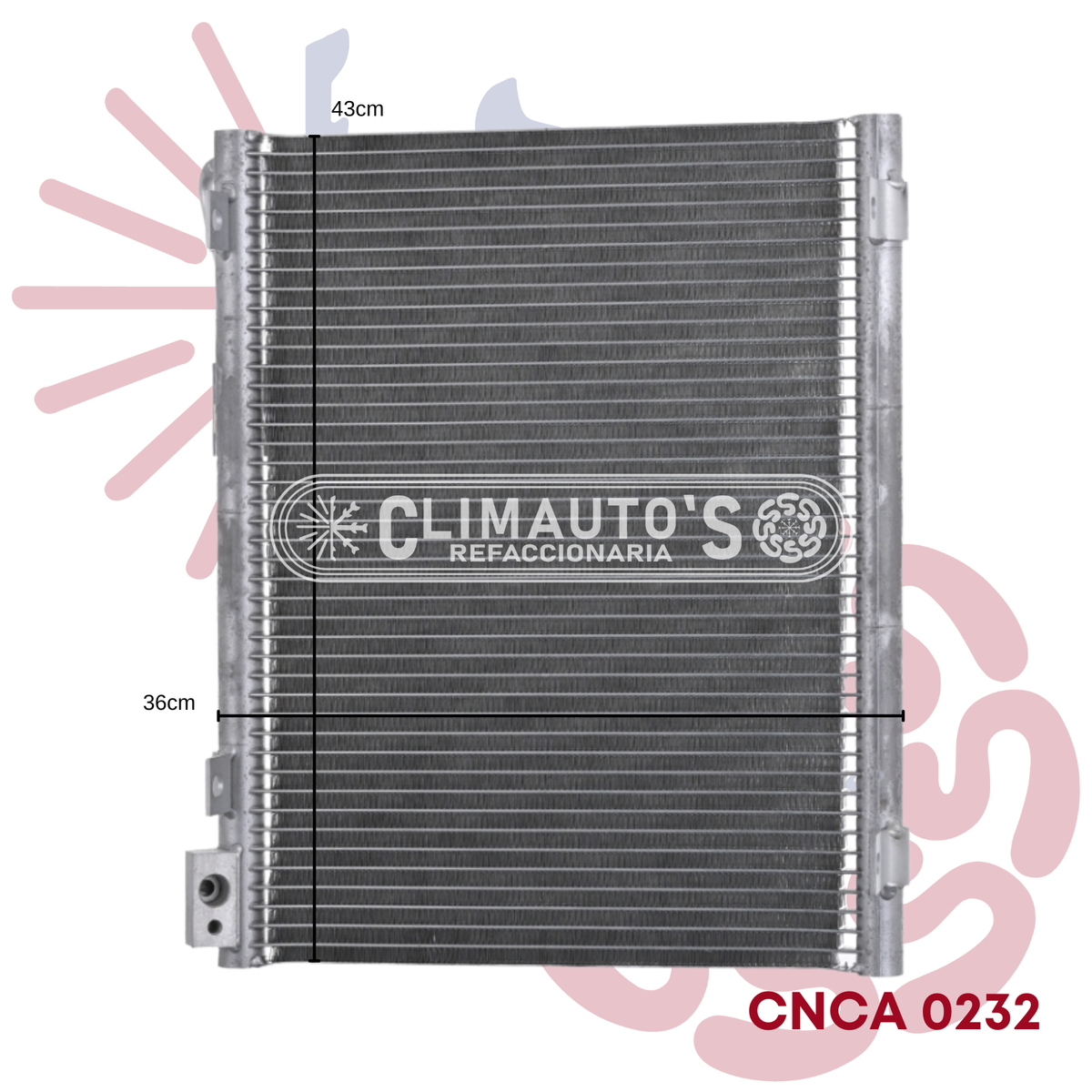 Condensador Dodge RAM V6 / V8 / V10 Año 2002-2008