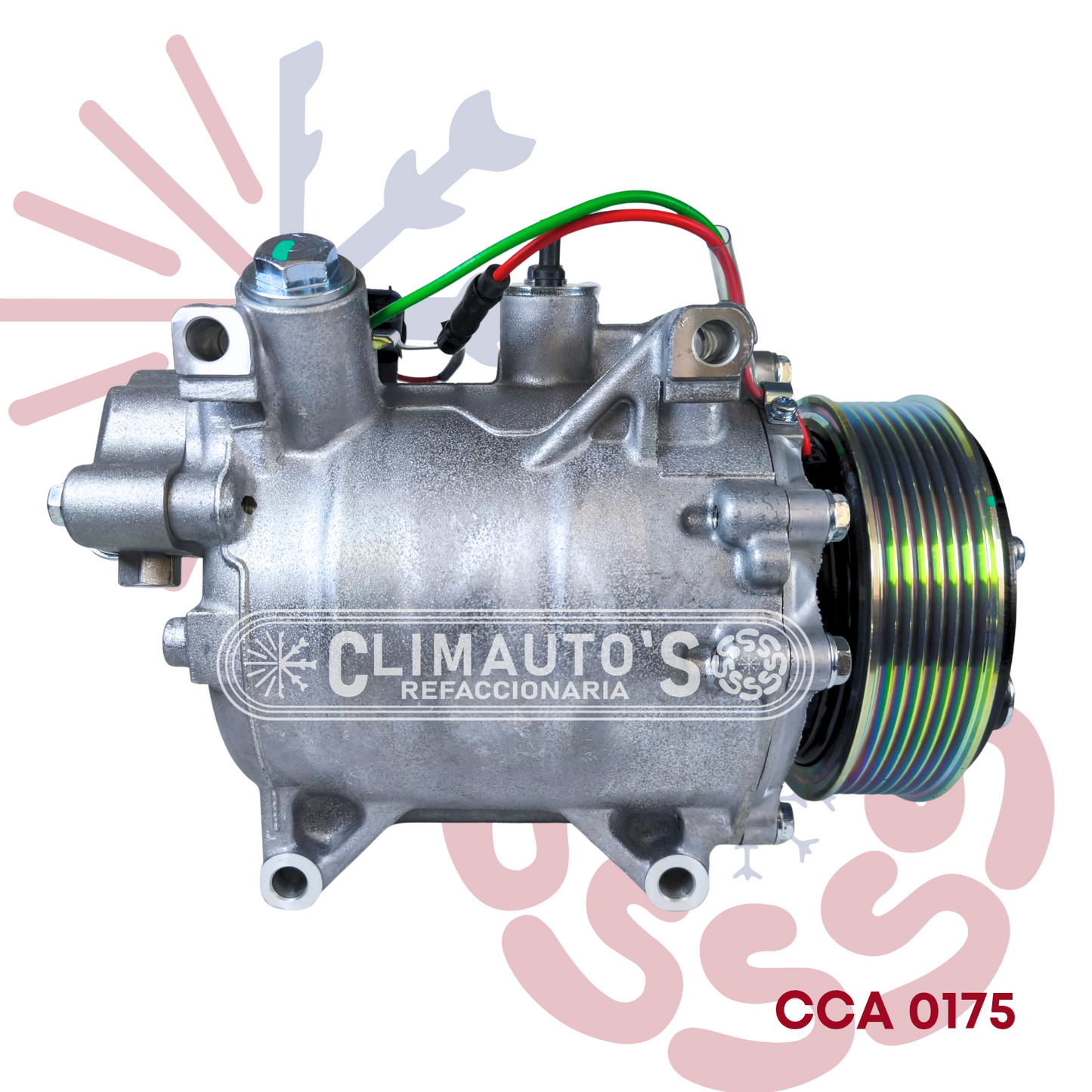 Compresor Honda CR-V 17-15, Civic 12-15 / Acura RDX 07-12 (117 mm)