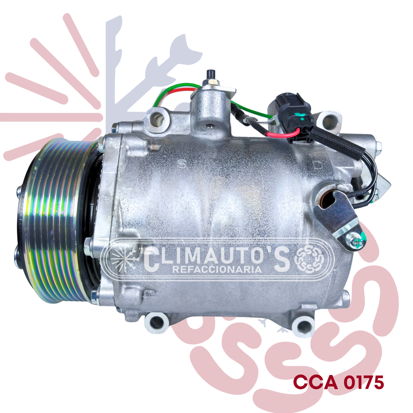 Compresor Honda CR-V 17-15, Civic 12-15 / Acura RDX 07-12 (117 mm)