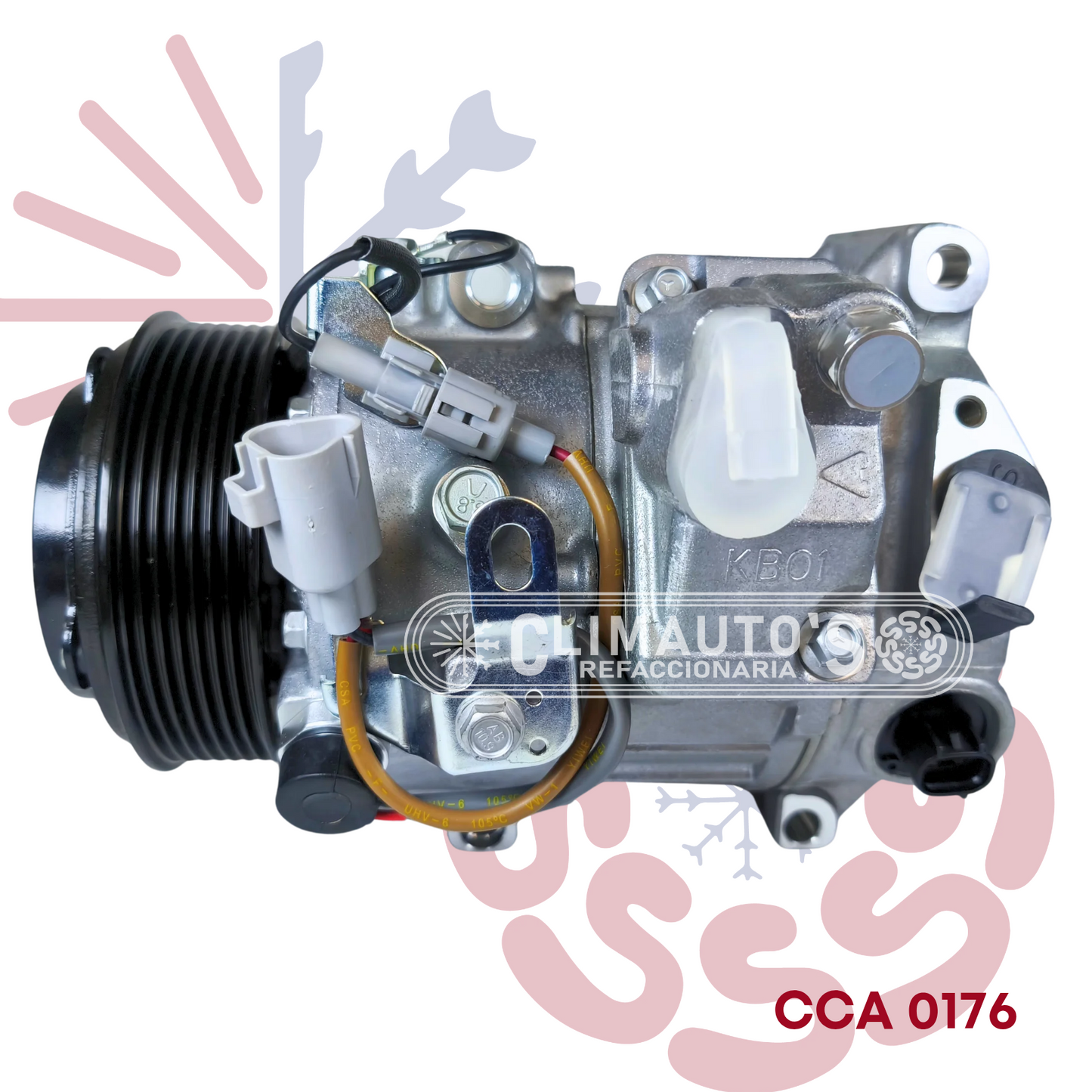 Compresor Toyta RAV4 Año 2006-2013, Venza Año 2009-2016, Lexus Es350 Año 2007-2012